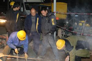 管網(wǎng)出漏點(diǎn)—搶修保供暖—從發(fā)現泄漏到恢復供熱僅用13個(gè)小時(shí)